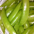 ぷい～ン's cooksnap of when they made スナップえんどうって美味しい♥.