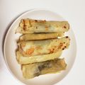きのしおはちはち's cooksnap of when they made ササミとチーズの春巻き.