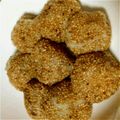 HとMのママ's cooksnap of when they made わかりやすいゴマ団子.
