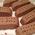 りりこたん's cooksnap of when they made ●ブラックココアのショートブレッド●.