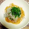 ぶちゃこ☆'s cooksnap of when they made ヘルシーしらすおろし☆純和風パスタ.