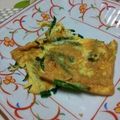 sasaeri's cooksnap of when they made ニラたっぷり♪ニラ玉.