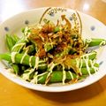 マッハママ's cooksnap of when they made スナップエンドウのおかかマヨポン.