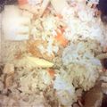 moeomjp's cooksnap of when they made 我が家の具沢山♡タケノコご飯♡.