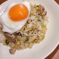 minch＊＊'s cooksnap of when they made ガリマヨnoビーフチャーハン.