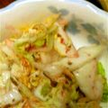 masu1004's cooksnap of when they made 生白菜の梅あえサラダ.