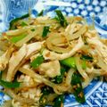 kkkyo's cooksnap of when they made 韓国料理—豆もやしと鶏のナムル.