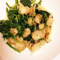 さっち✴︎'s cooksnap of when they made ホタテとほうれん草のソテー＊ミルクソース.