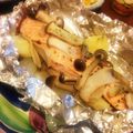 ぴらふちゃん。's cooksnap of when they made サーモンの包み焼き.