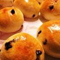 Halululuu's cooksnap of when they made チョコチップちぎりぱん.