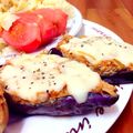 erc_16's cooksnap of when they made ☆とろ旨えのきソース米茄子チーズ焼き☆.