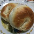 なべゆりぃ's cooksnap of when they made 簡単♪シンプルチーズベーグル.
