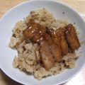rikutanmam's cooksnap of when they made 蒲焼きのせ♪ウマウマさんまご飯.