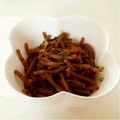 char1220's cooksnap of when they made つきこんにゃくの炒め物。.