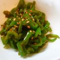 horseland's cooksnap of when they made 簡単！ピーマン炒め.