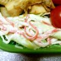 チョイコ's cooksnap of when they made ☆お弁当に☆アスパラとカニカマのマヨ和え.