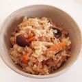 直っちょ's cooksnap of when they made 鶏ひき肉ときのこの炊き込みご飯♬.