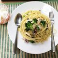 あきのかのん's cooksnap of when they made いかとブロッコリーのペペロンチーノ.