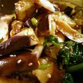 ayao☻'s cooksnap of when they made さっぱり茄子とホウレンソウとササミあえ！.