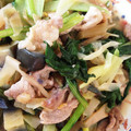 tenmophan's cooksnap of when they made ザーサイ炒め‥in豚肉と小松菜.