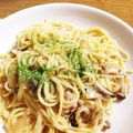 peanut32m's cooksnap of when they made バター醤油のたらこパスタ.