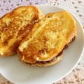 Chun22's cooksnap of when they made 休日ごほうび大人の小倉フレンチトースト.
