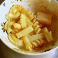 sumomocook's cooksnap of when they made かんたんマカロニ＆きなこ.