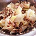 aimama035's cooksnap of when they made 超簡単　キャベツとしめじのツナ和え.
