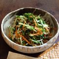 pegupepepe's cooksnap of when they made 生姜を効かせた【水菜の即席漬け♪】.