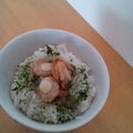 akikota's cooksnap of when they made 帆立のせいろご飯.