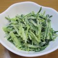 daikanon's cooksnap of when they made 水菜のワサビマヨあえ.