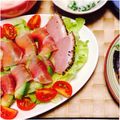 ビーちゃんマム's cooksnap of when they made アボカドと生ハムの仲良し巻.
