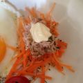 ⑤児の母's cooksnap of when they made まるごとペロリ♪超簡単おいしい人参サラダ.