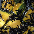 MKatzeM's cooksnap of when they made レンジでもう一品＊南瓜とひじきのごま和え.