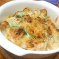 かけい飯's cooksnap of when they made 簡単♡アボガドと海老のオーロラグラタン♡.