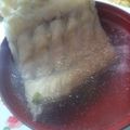 manaman's cooksnap of when they made アラで美味しいお魚のおつゆ.