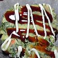 オルベリビーチ's cooksnap of when they made 大根葉のお好み焼き.