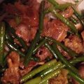 夜桜華's cooksnap of when they made 牛肉とニンニクの芽の炒め物★.