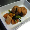 みっとママ's cooksnap of when they made がんも・さつまあげ・にらの煮物.