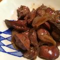 ☆いーさん☆'s cooksnap of when they made ☆酒と生姜いっぱいで煮る鶏レバー煮☆.