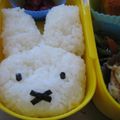 ゆなっちママ's cooksnap of when they made ミッフィーちゃん弁当　☆キャラ弁☆.