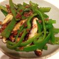 よこもす's cooksnap of when they made ピーマンと椎茸のおかか炒め.