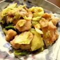 トクライ's cooksnap of when they made 春キャベツと鶏モモの昆布茶炒め.