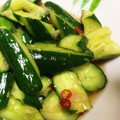 mashuri's cooksnap of when they made 簡単！おつまみにも♪うま〜きゅうり漬♪.