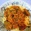 ajisaibito's cooksnap of when they made なすびと挽肉のボロネーゼ.