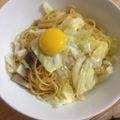 ほりさきゆり's cooksnap of when they made 春キャベツとエリンギのレモンパスタ～冷製.