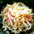 N0Nchan9's cooksnap of when they made あと一品！ハムもやし中華和え.