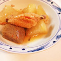 Wolfe's cooksnap of when they made 鶏手羽元と大根、卵の煮物.