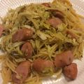 じゃすか's cooksnap of when they made 残りもので☆ツナときゃべつの和風パスタ.