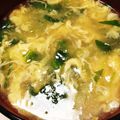 hihiroro's cooksnap of when they made チンゲン菜と卵で中華風卵スープ.